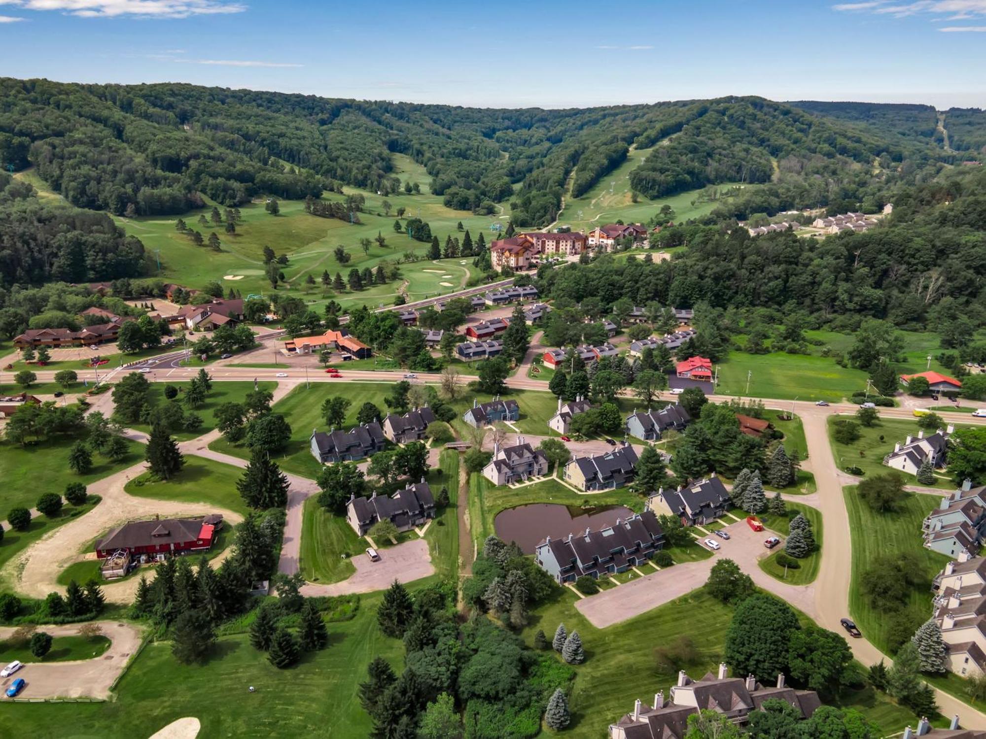 Family Townhouse With Fireplace Ellicottville Luaran gambar