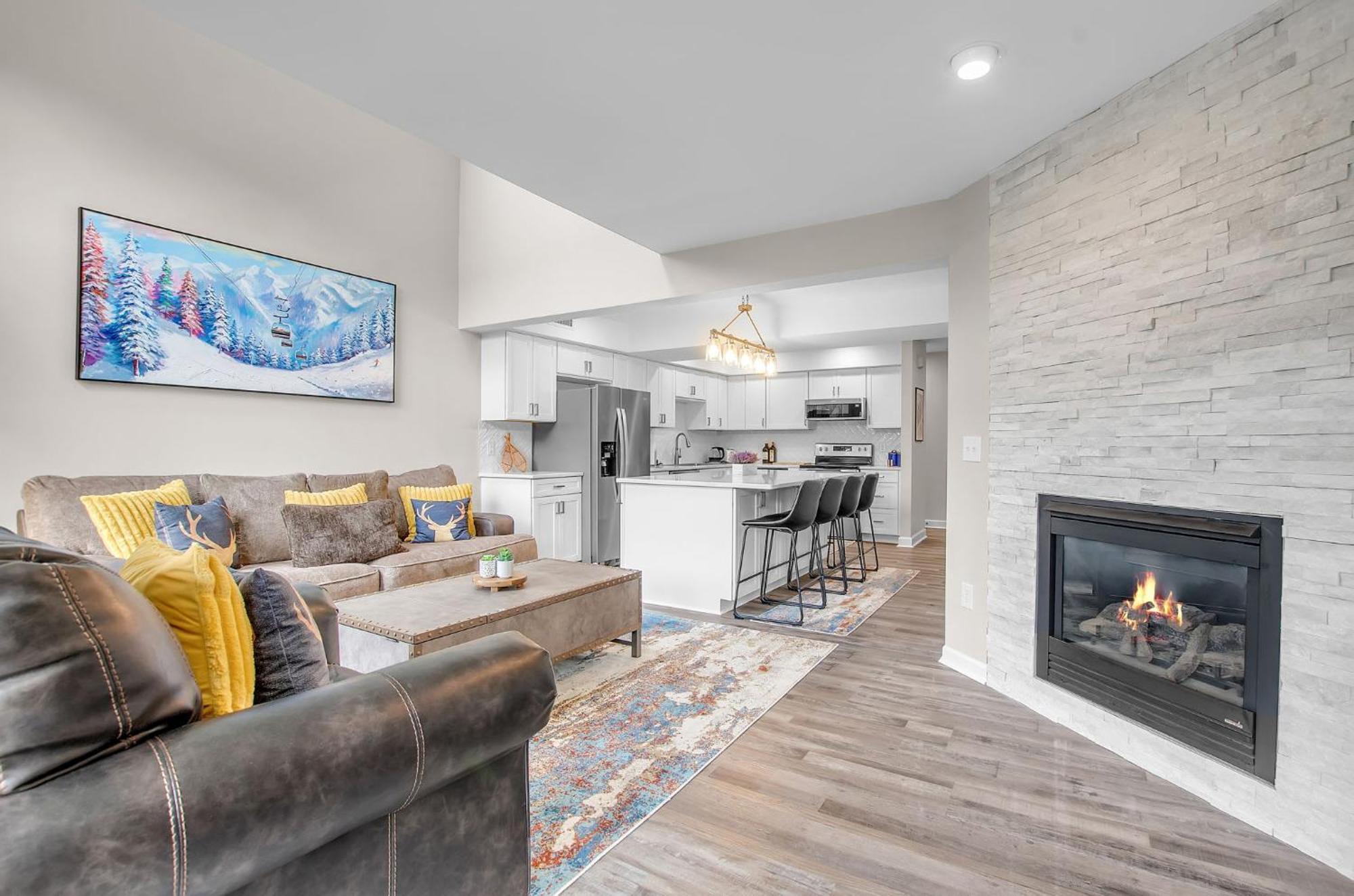 Family Townhouse With Fireplace Ellicottville Luaran gambar