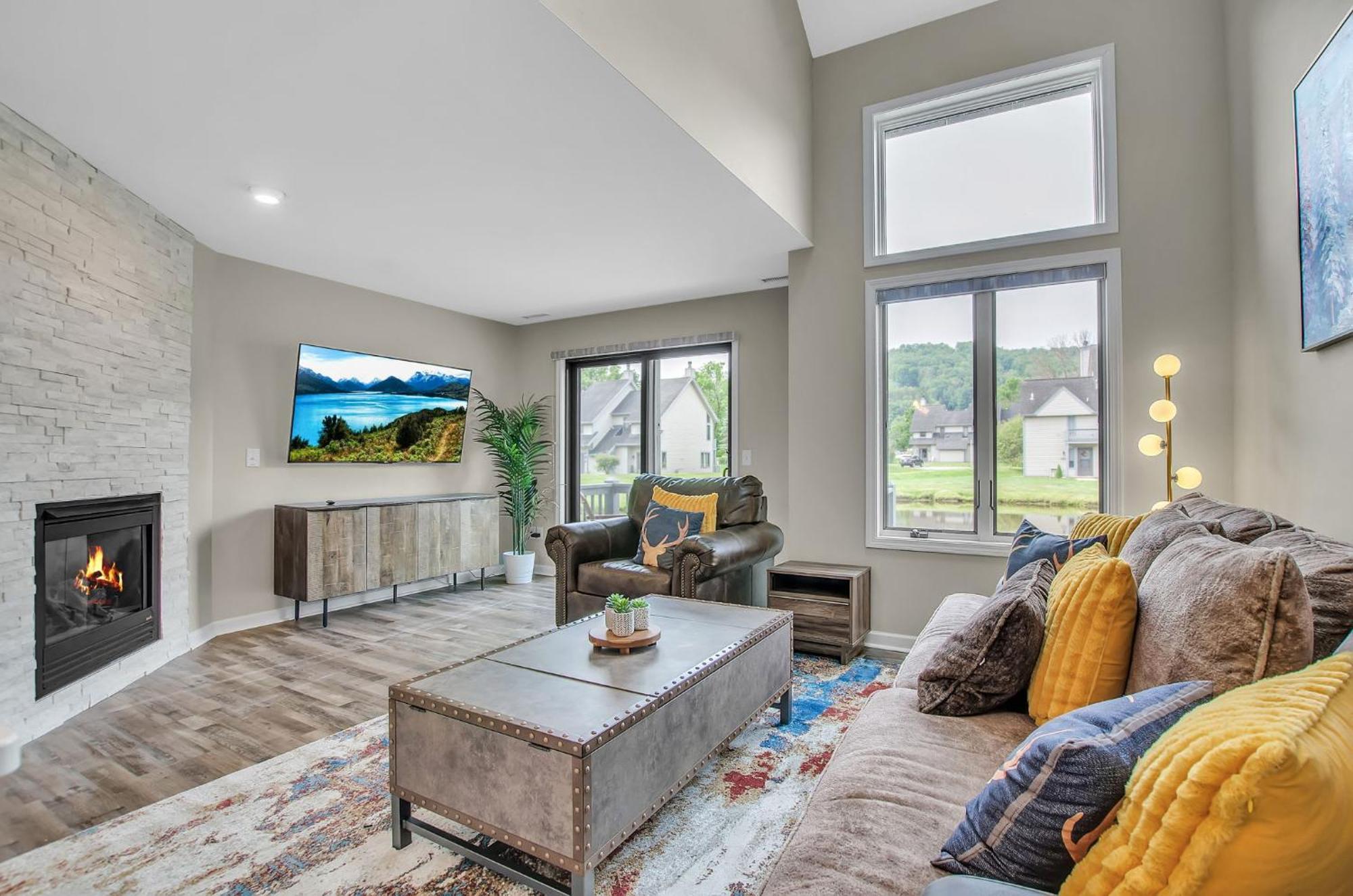 Family Townhouse With Fireplace Ellicottville Luaran gambar