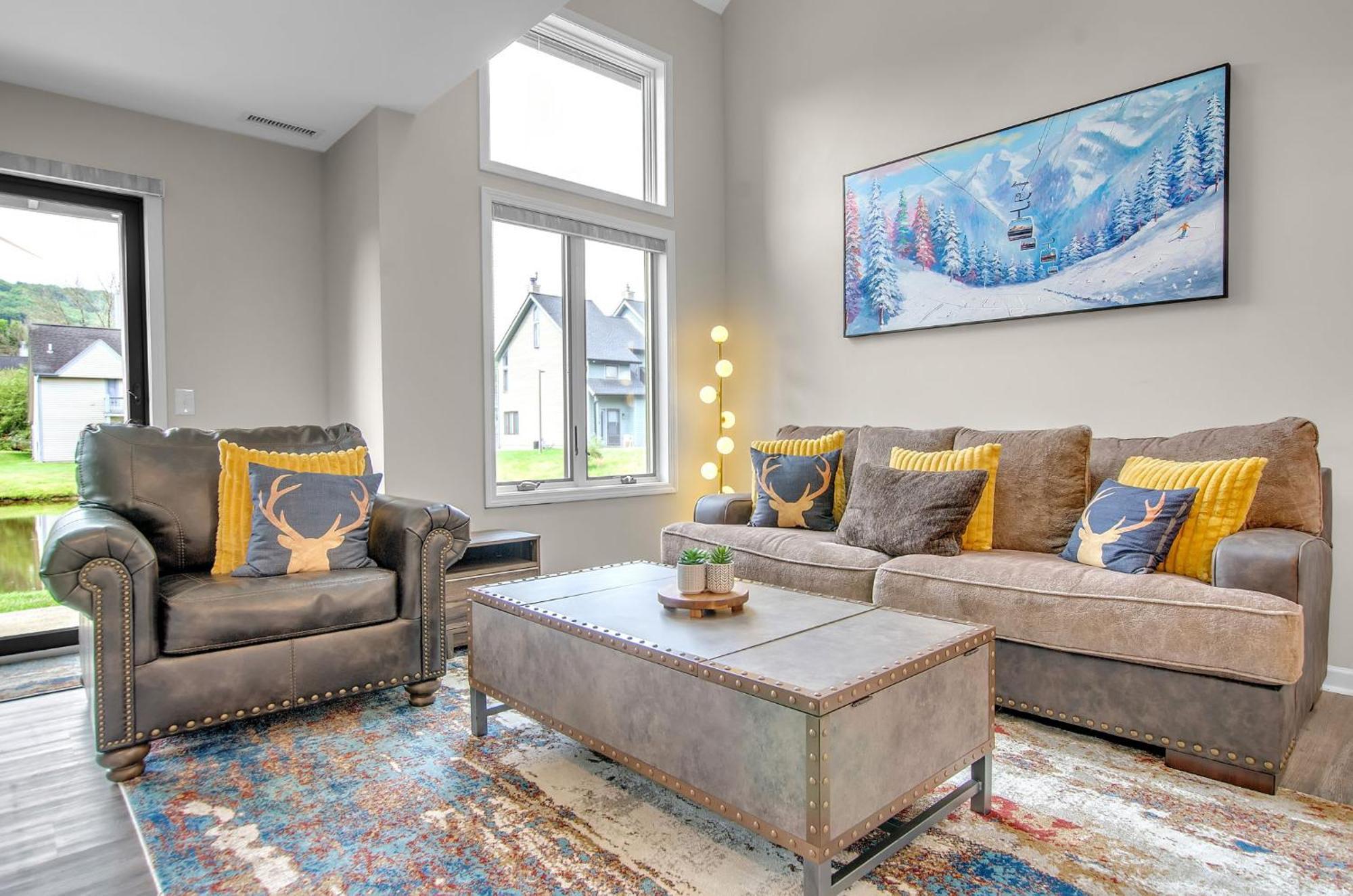 Family Townhouse With Fireplace Ellicottville Luaran gambar