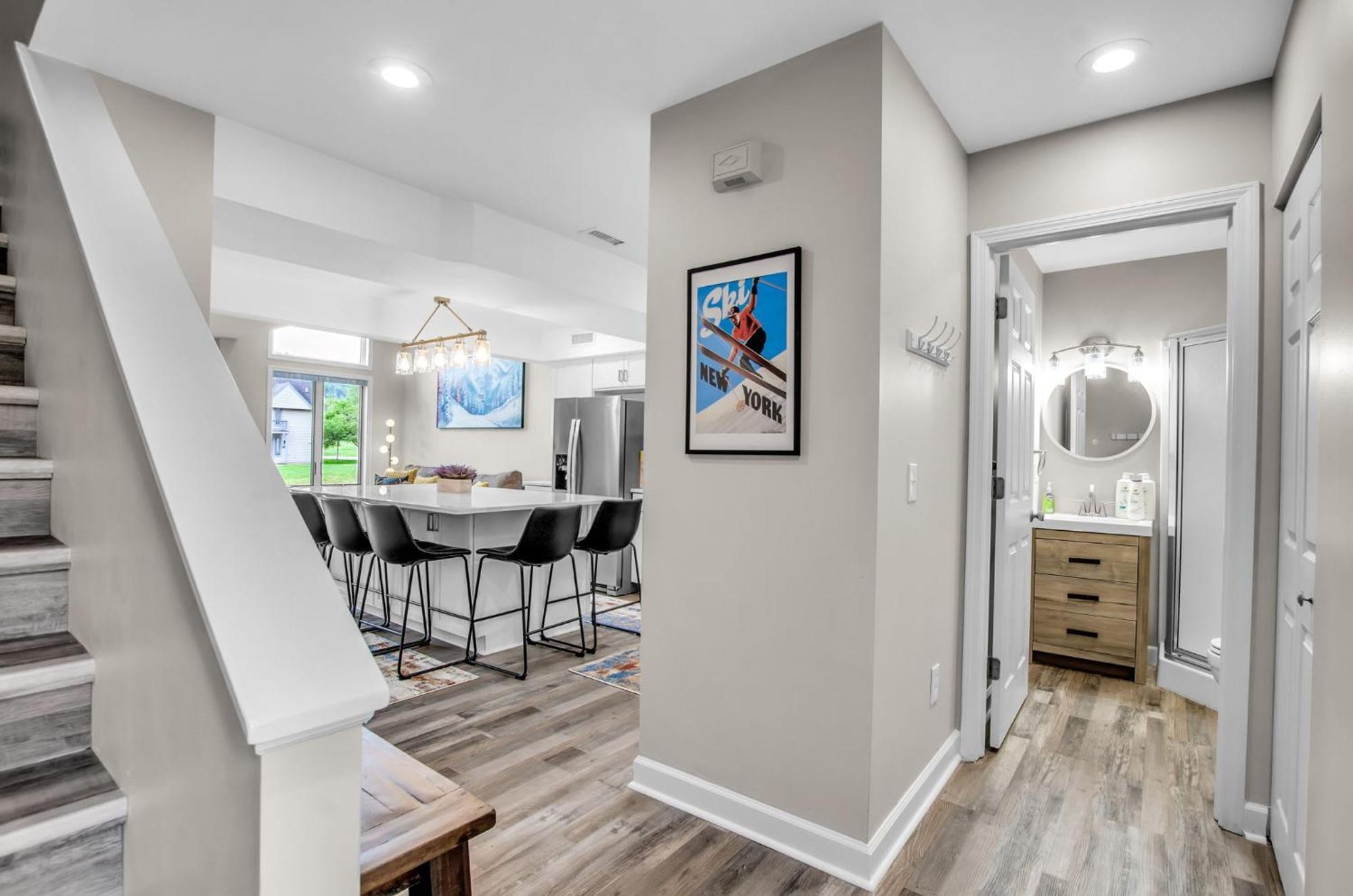 Family Townhouse With Fireplace Ellicottville Luaran gambar