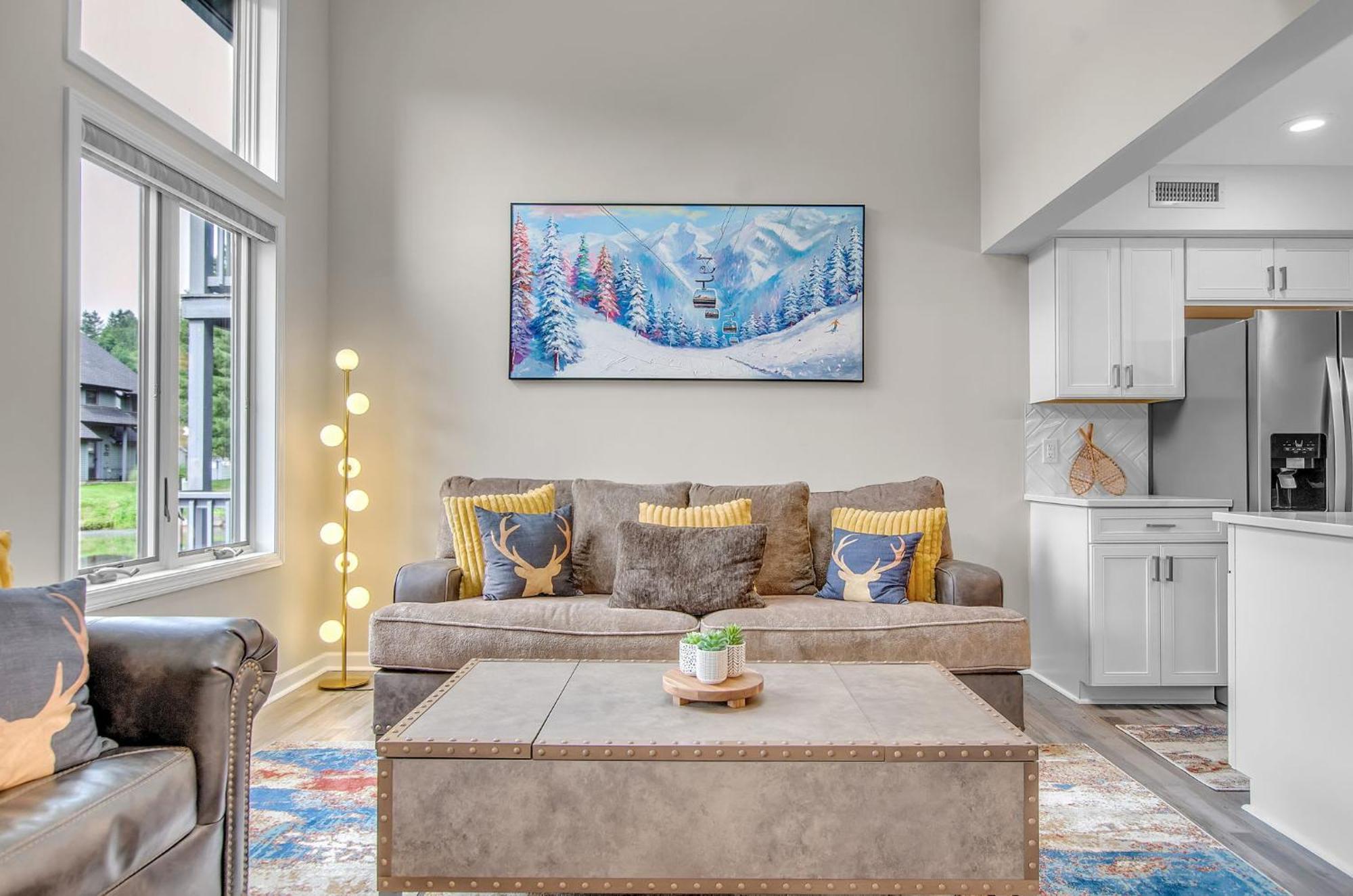 Family Townhouse With Fireplace Ellicottville Luaran gambar
